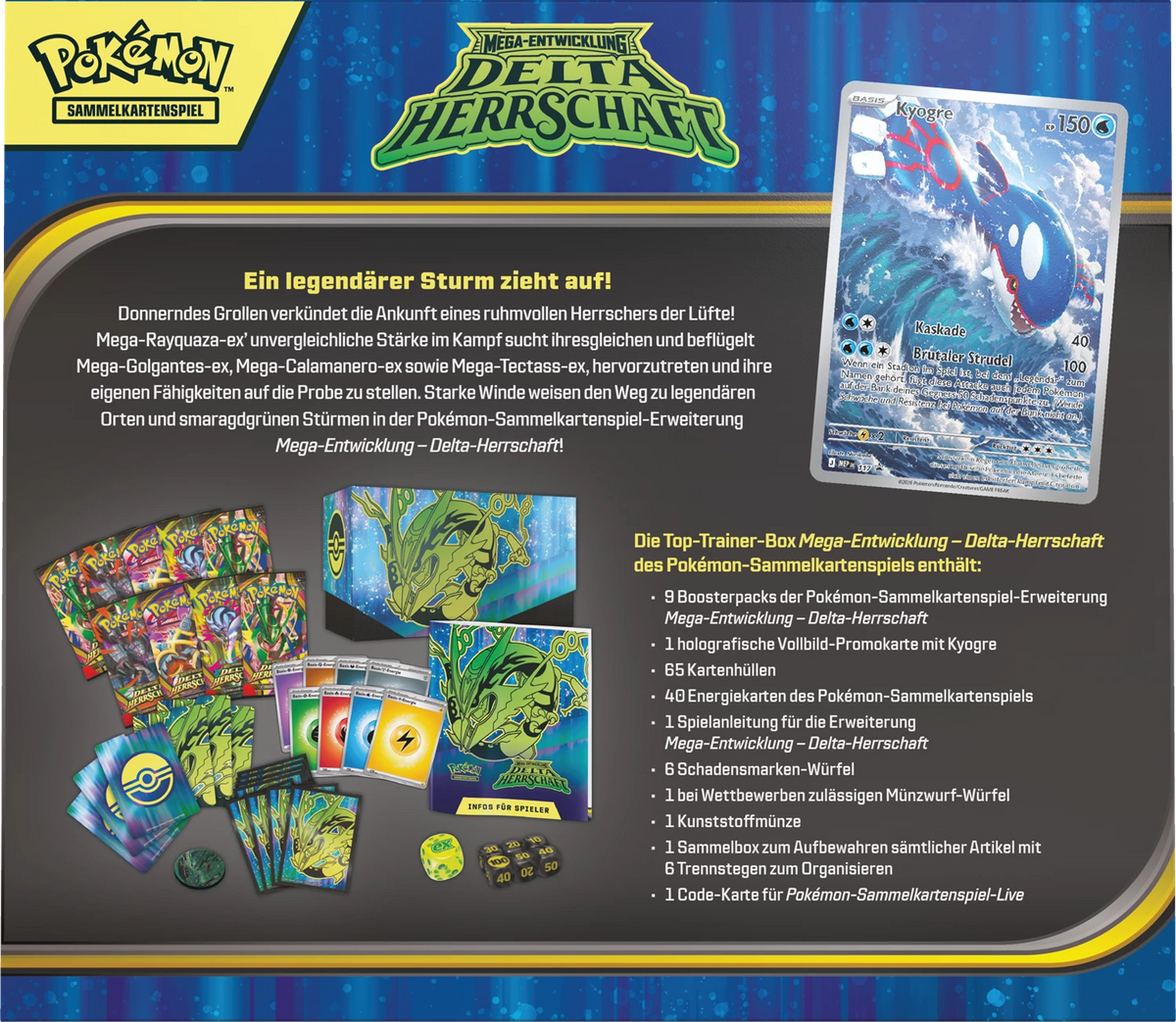 Pokémon Delta Reign Elite Trainer Box (DE)