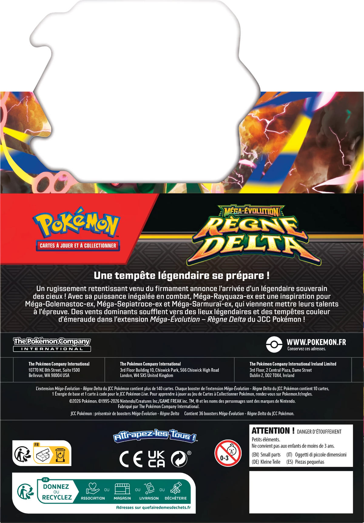 Pokémon Delta Reign Booster Display (FR)