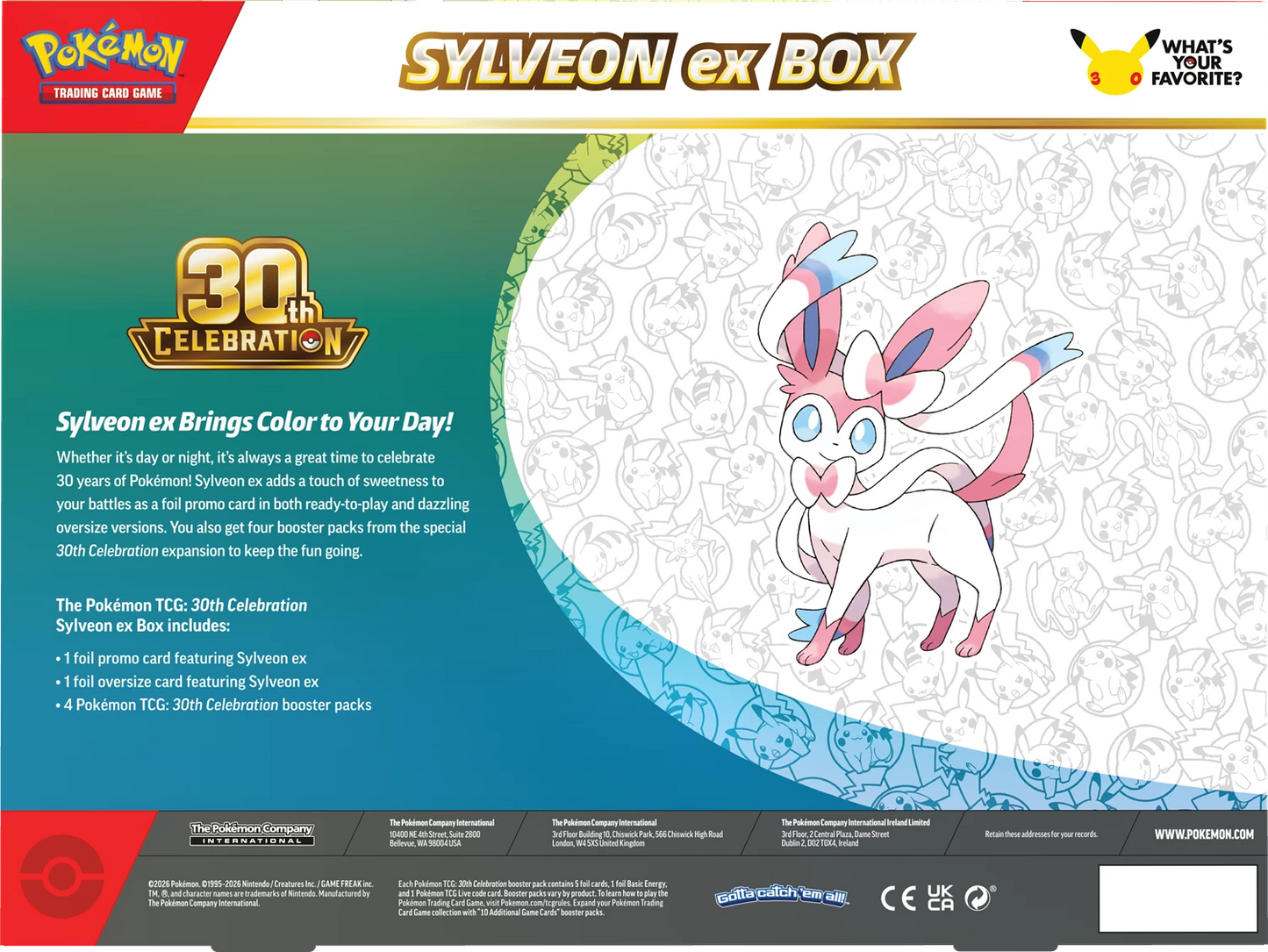 Pokémon 30th Anniversary Greninja ex Box (EN)