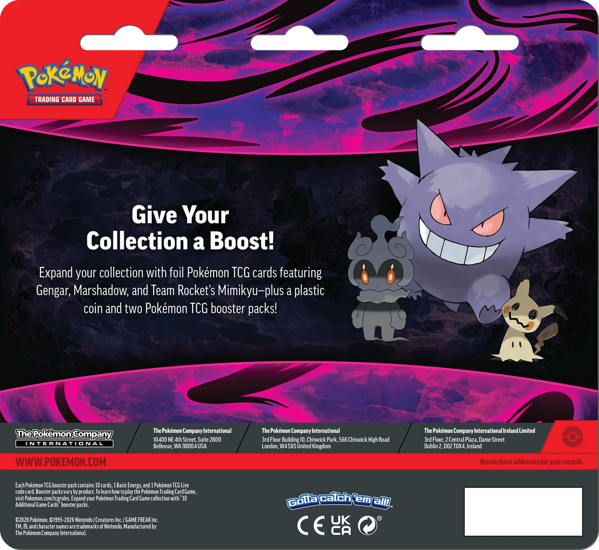 Enhanced 2-Pack Blister Gengar EN