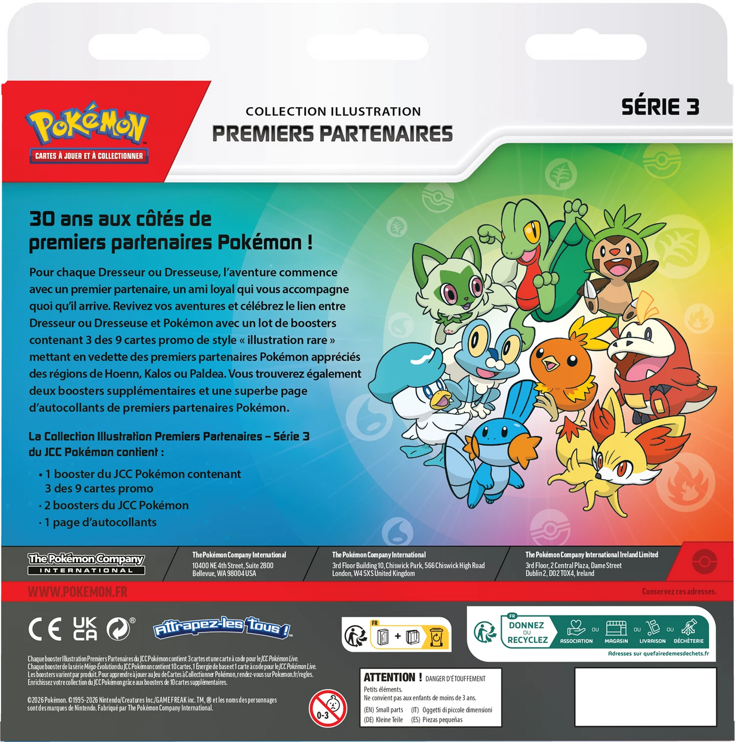 Pokémon First Partner Illustration Collection #3