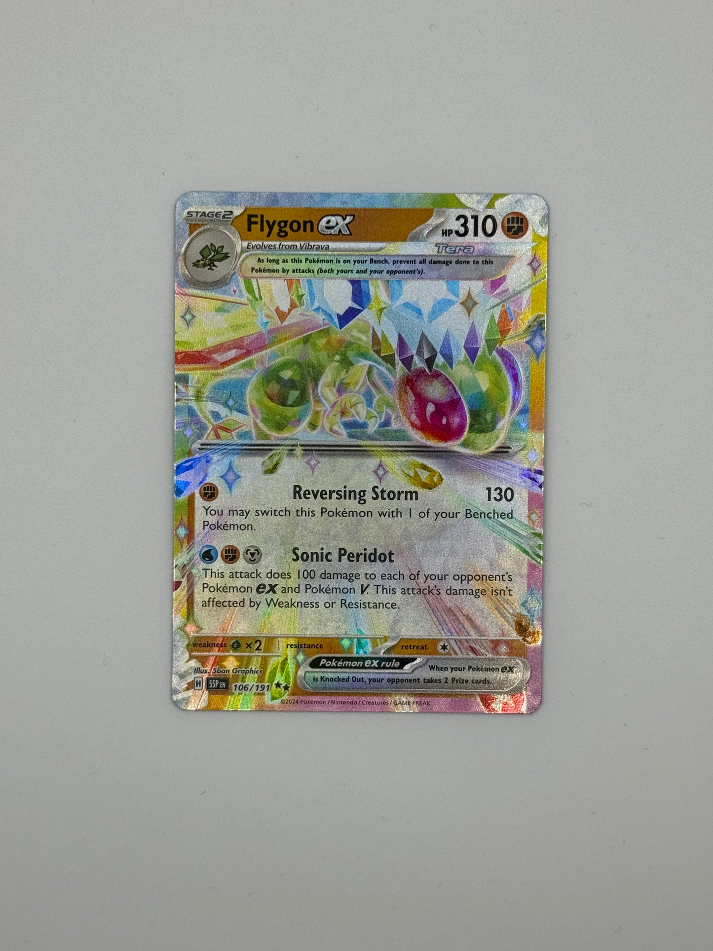 Flygon EX – Double Rare Holo (106/191) | Surging Sparks (EN)
