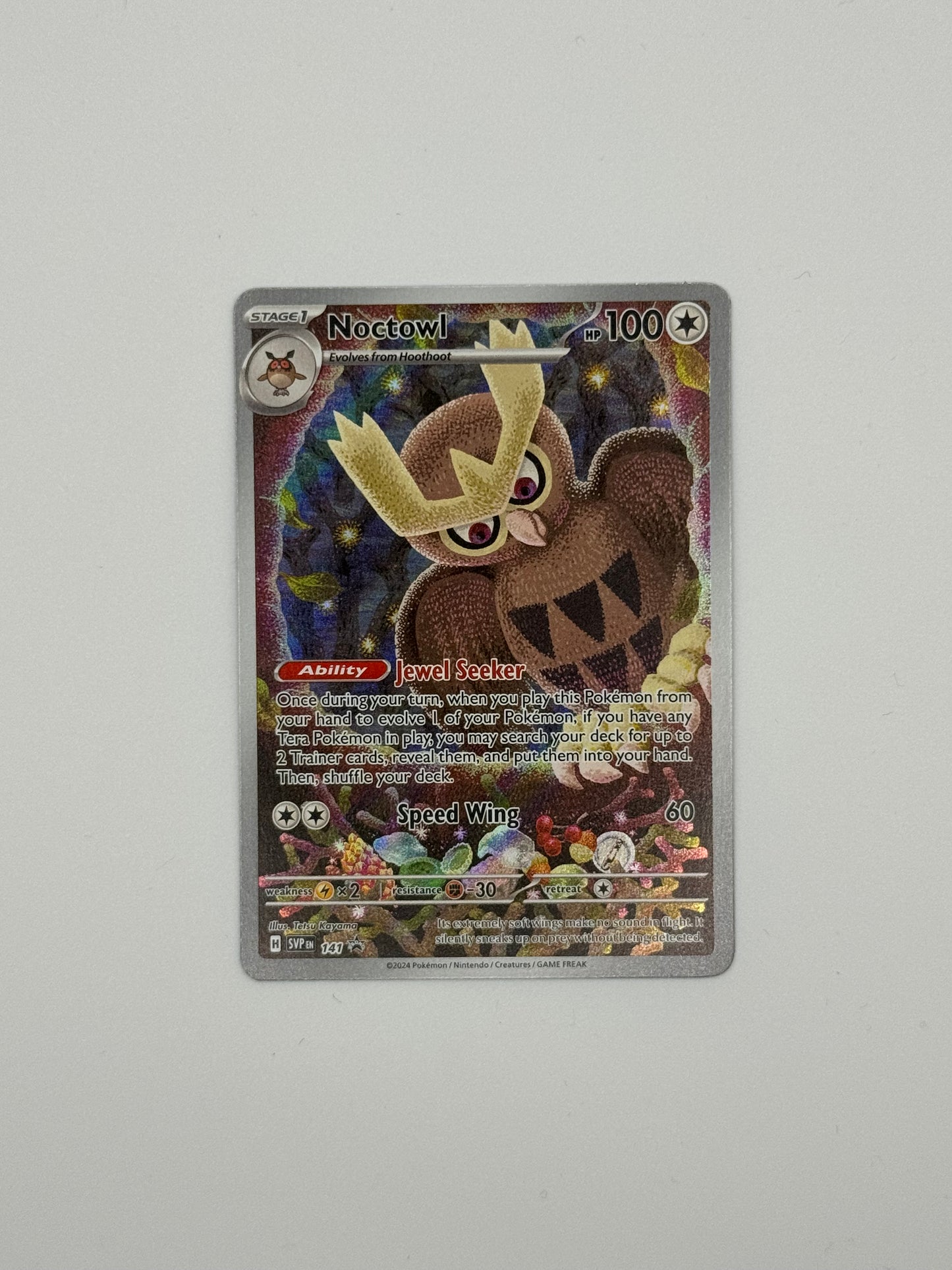Noctowl – Promo Card (141 PROMO) | Scarlet & Violet (EN)