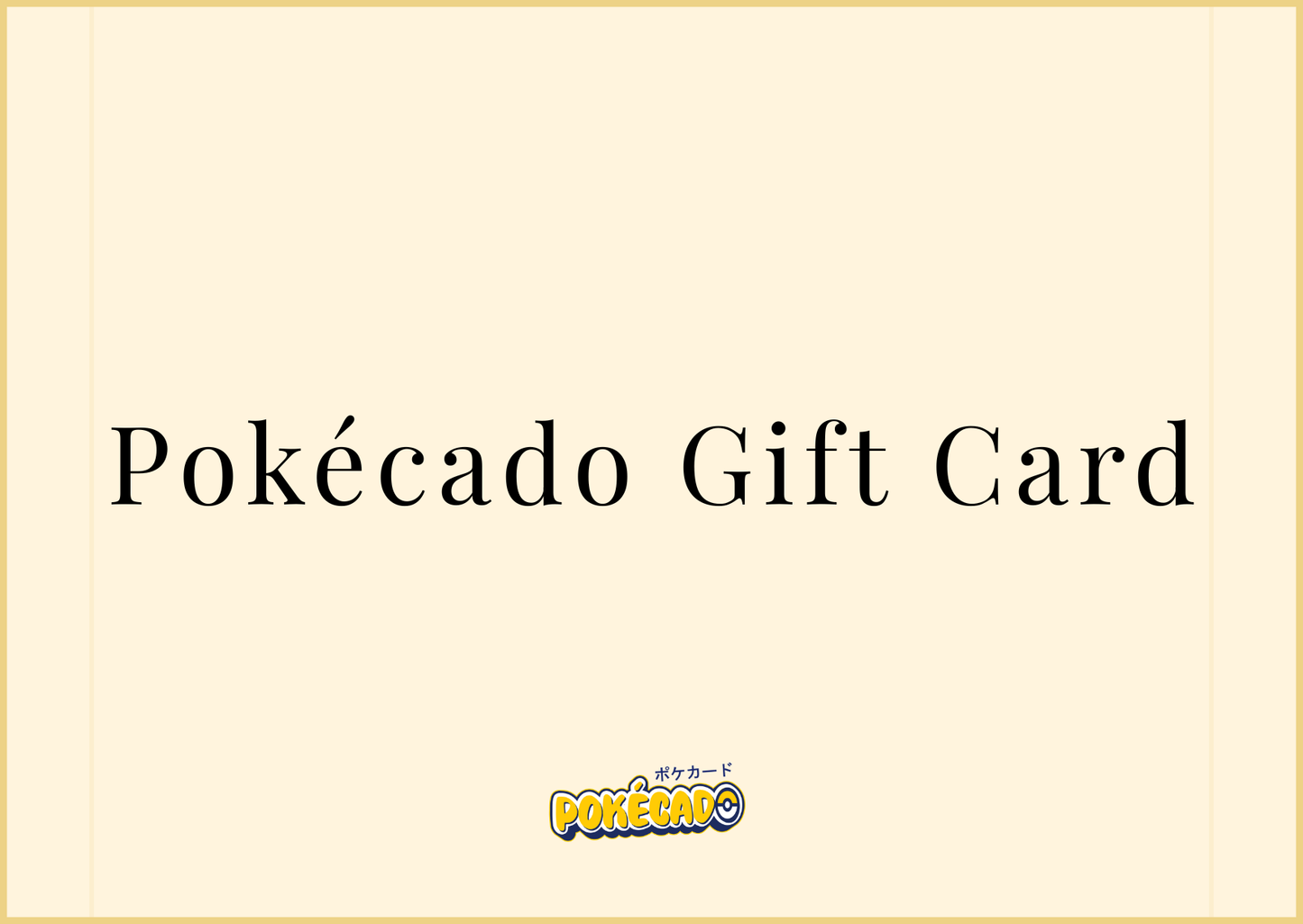 Carte cadeau Pokécado – Pour tous les fans de Pokémon