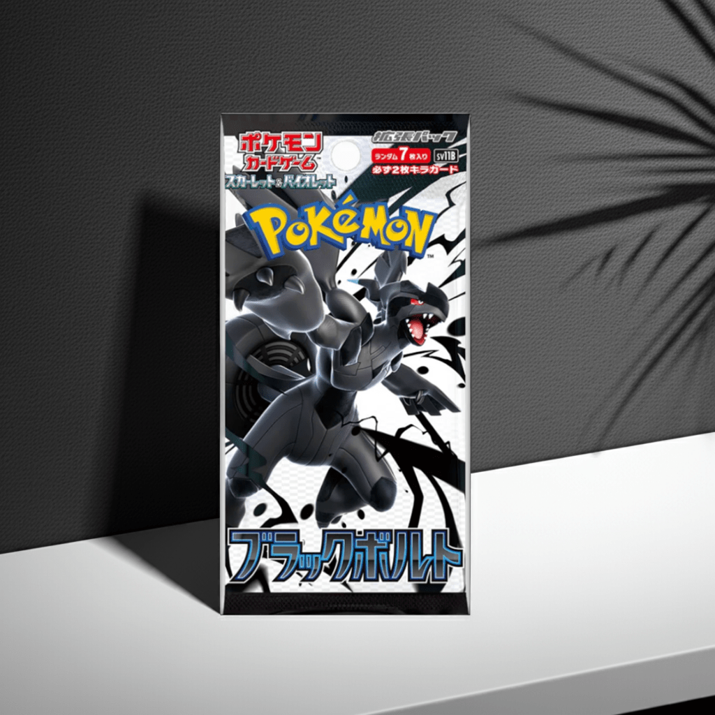Black Bolt Booster Pack – Japanese SV11B | Pokémon TCG (Zekrom EX) | – jetzt bestellen bei Pokécado Kaufmann