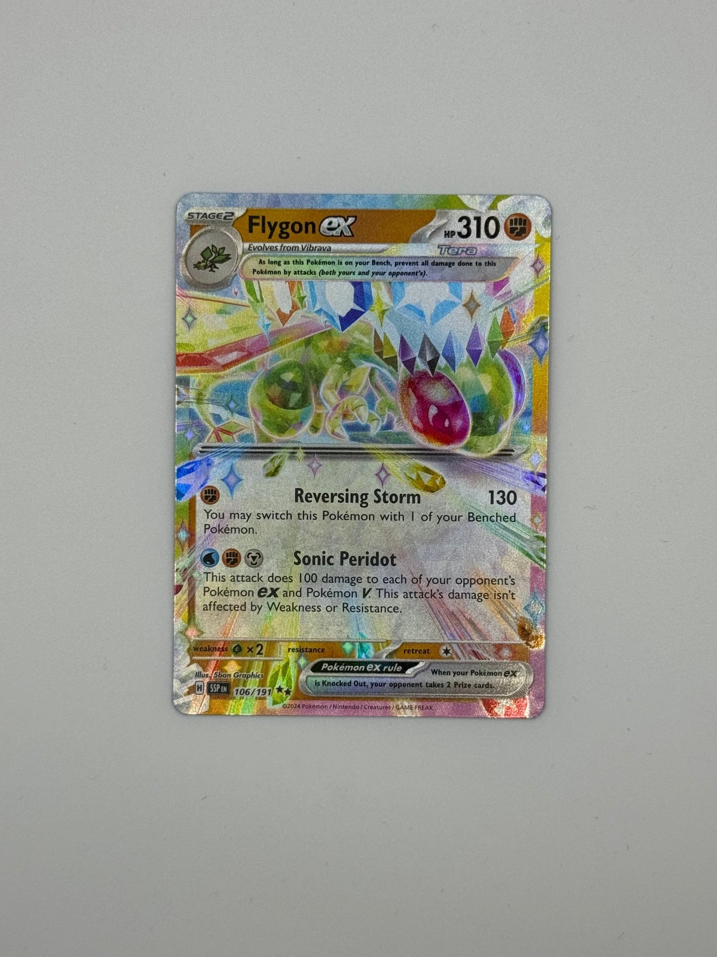 Flygon EX – Double Rare Holo (106/191) | Surging Sparks (EN) | – jetzt bestellen bei Pokécado Kaufmann