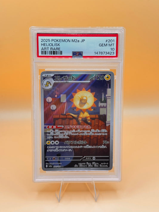 Heliolisk #201/193 (Art Rare) (JP) – PSA 10