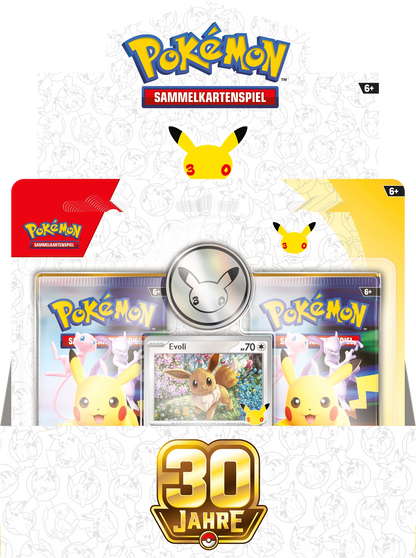 Pokémon 30th Anniversary 2-Pack Blister (DE)