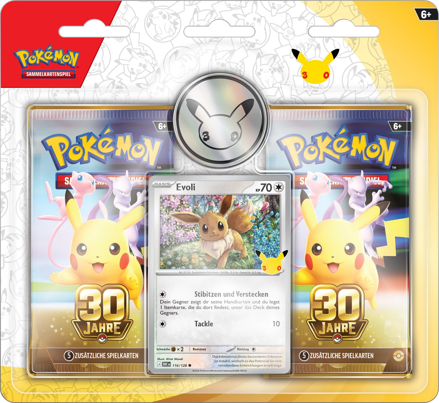 Pokémon 30th Anniversary 2-Pack Blister (DE)