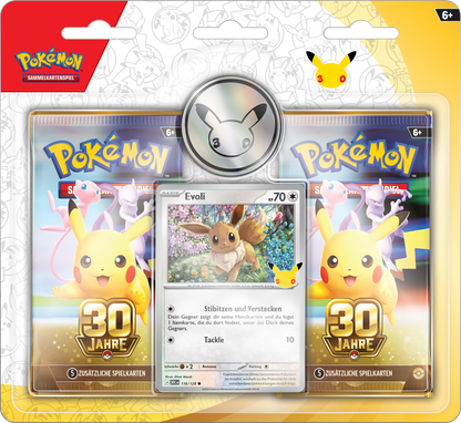 Pokémon 30th Anniversary 2-Pack Blister (DE)