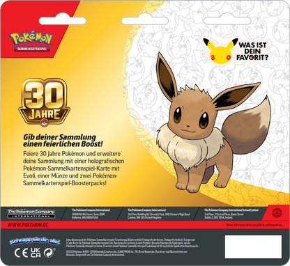 Pokémon 30th Anniversary 2-Pack Blister (DE)