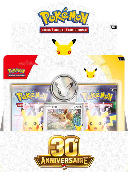 Pokémon 30th Anniversary 2-Pack Blister (FR)