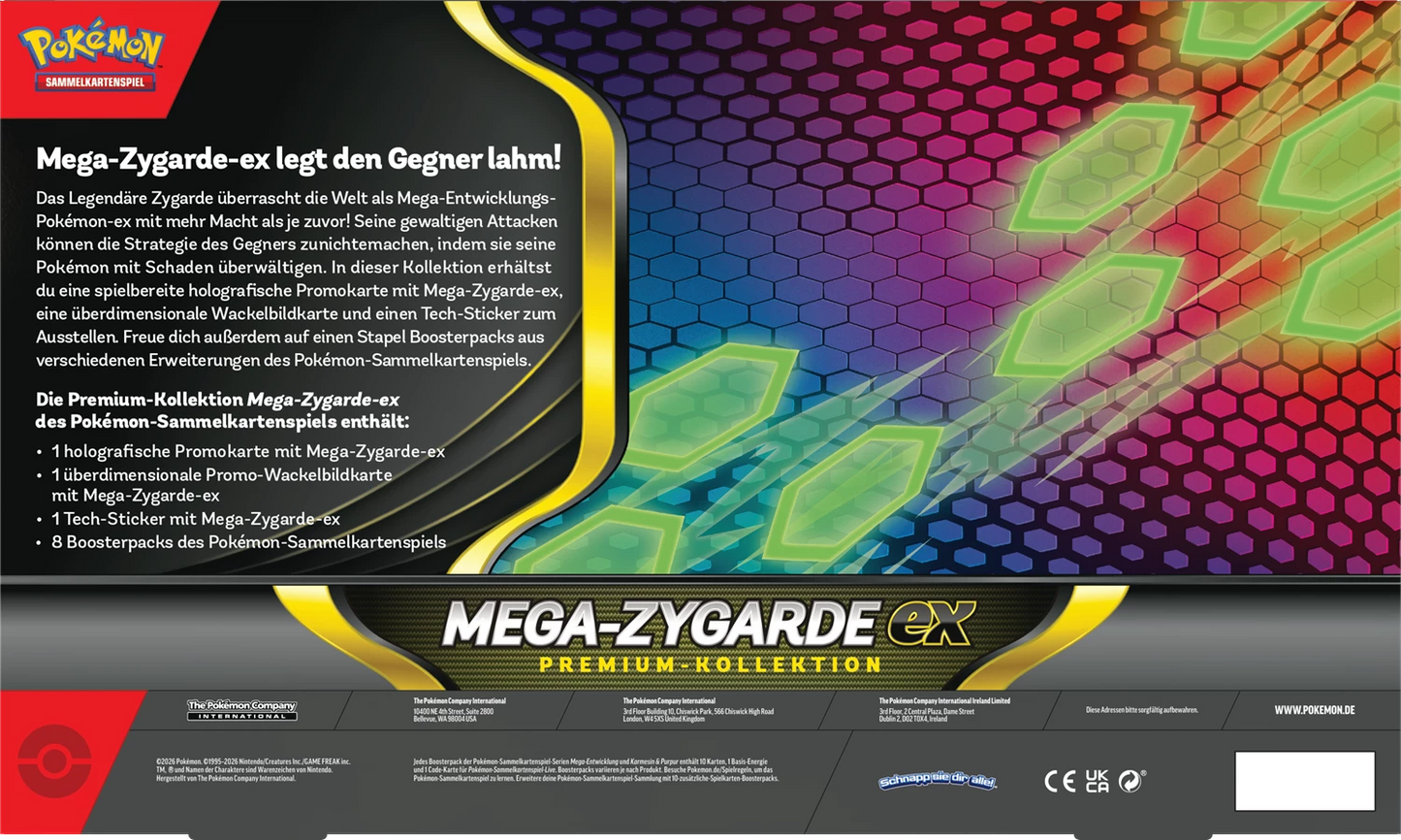 Méga-Zygarde-EX Collection Premium (FR) – Précommande à partir du 27/03/2026