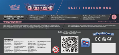 Chaos Rising – Elite Trainer Box (EN) - Vorbestellung ab. 17.04.2026