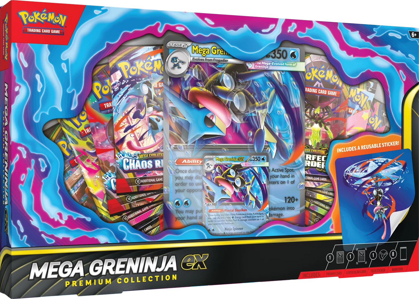 Pokémon Mega Greninja ex Premium Collection