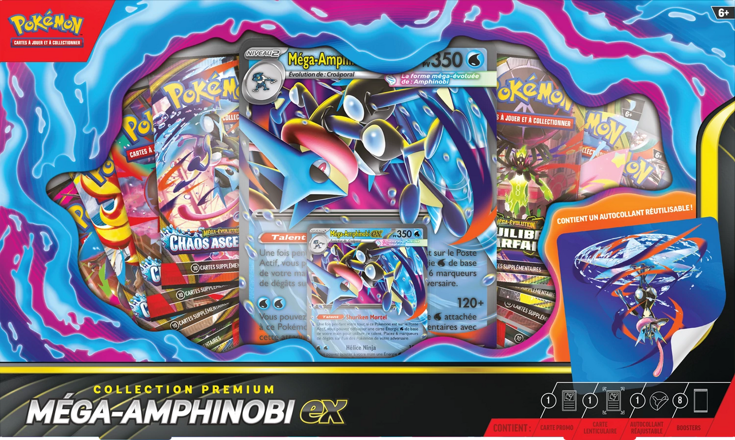 Pokémon Mega Greninja ex Premium Collection