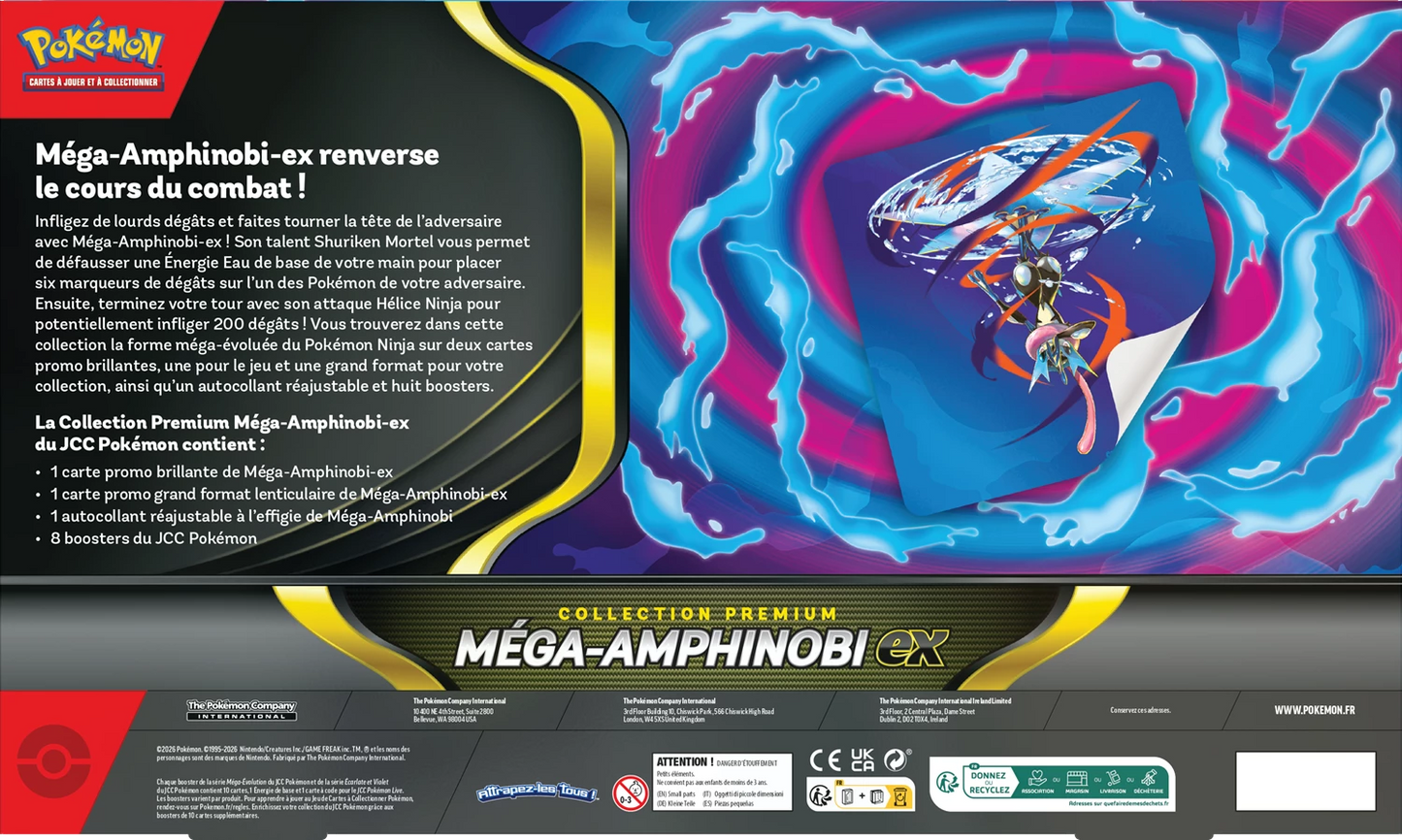 Pokémon Mega Greninja ex Premium Collection