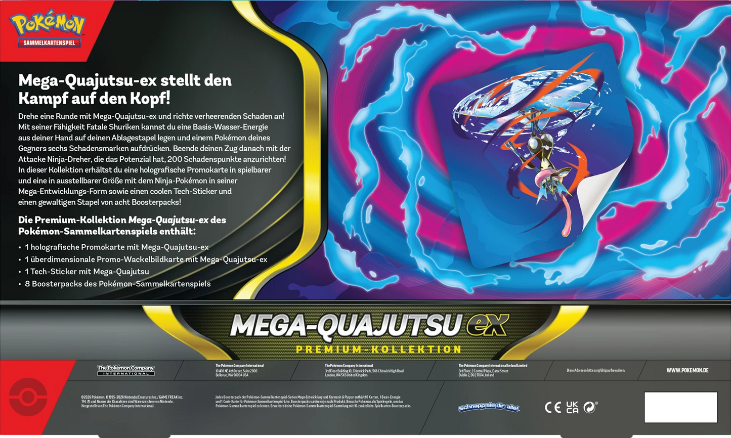 Pokémon Mega Greninja ex Premium Collection