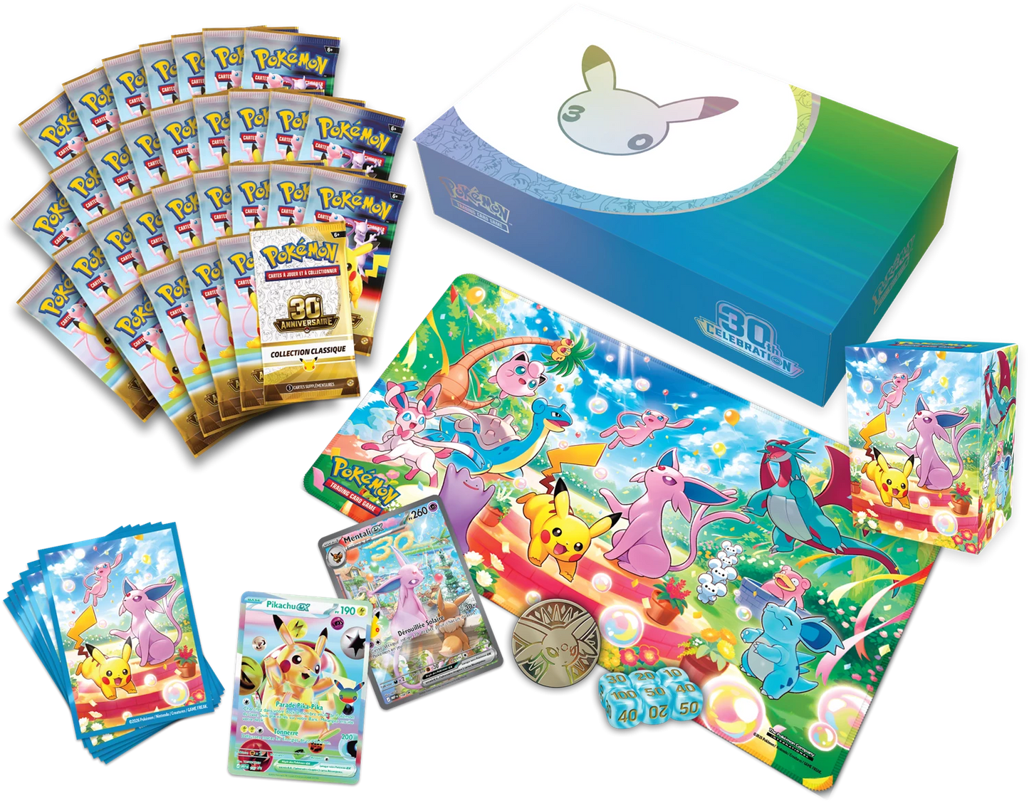 Pokémon 30th Celebration Ultra-Premium Collection – Espeon ex (FR)