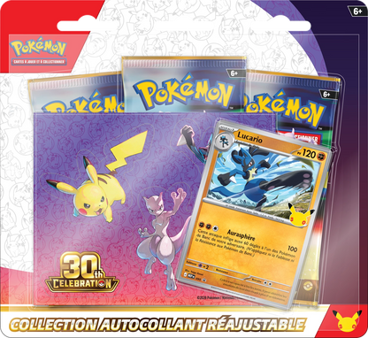 Pokémon 30th Anniversary Tech Sticker Collection (FR)