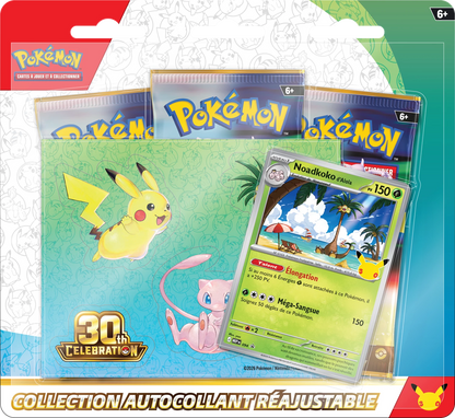 Pokémon 30th Anniversary Tech Sticker Collection (FR)