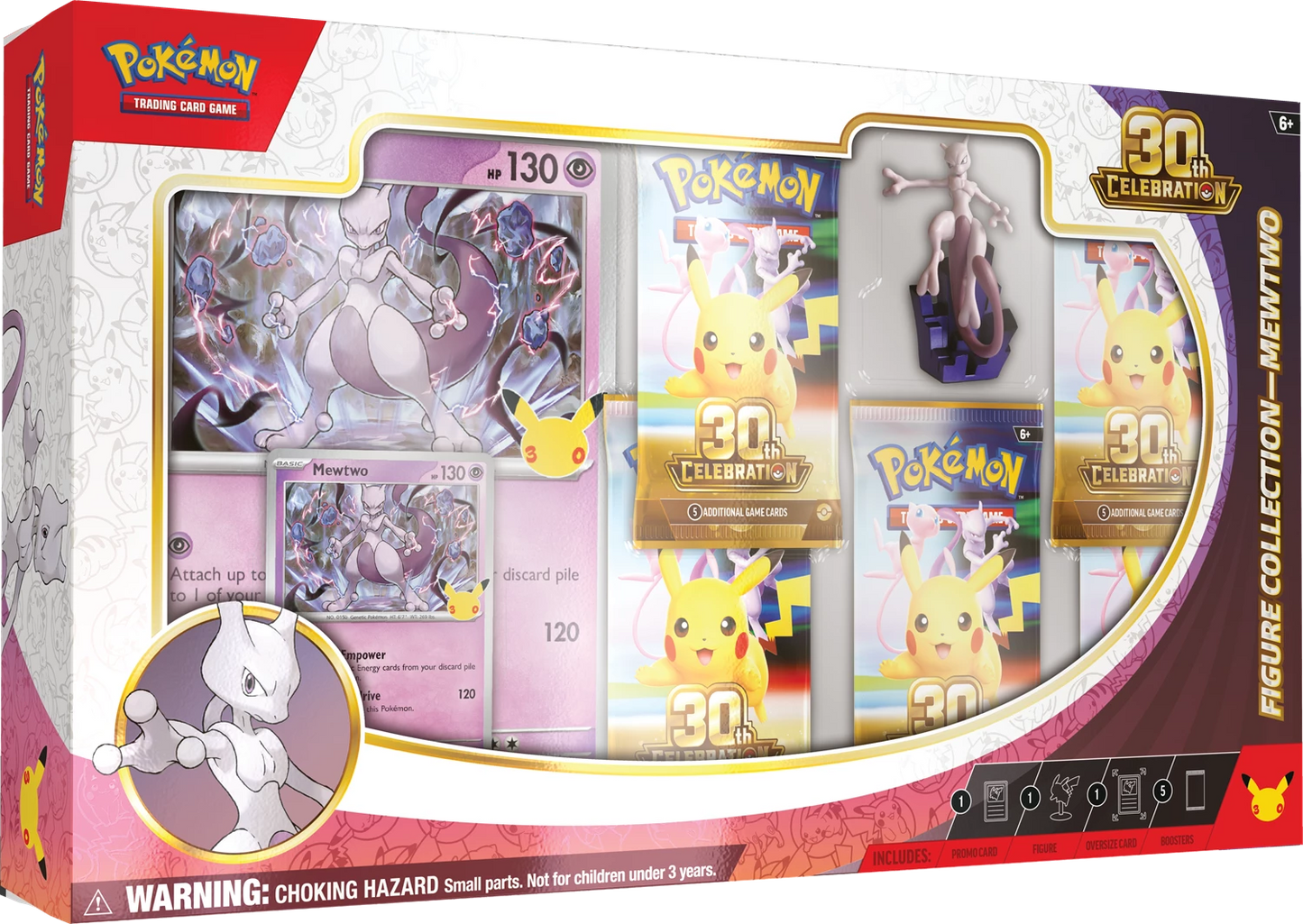 Pokémon 30th Celebration Figure Collection – Mewtwo (EN)