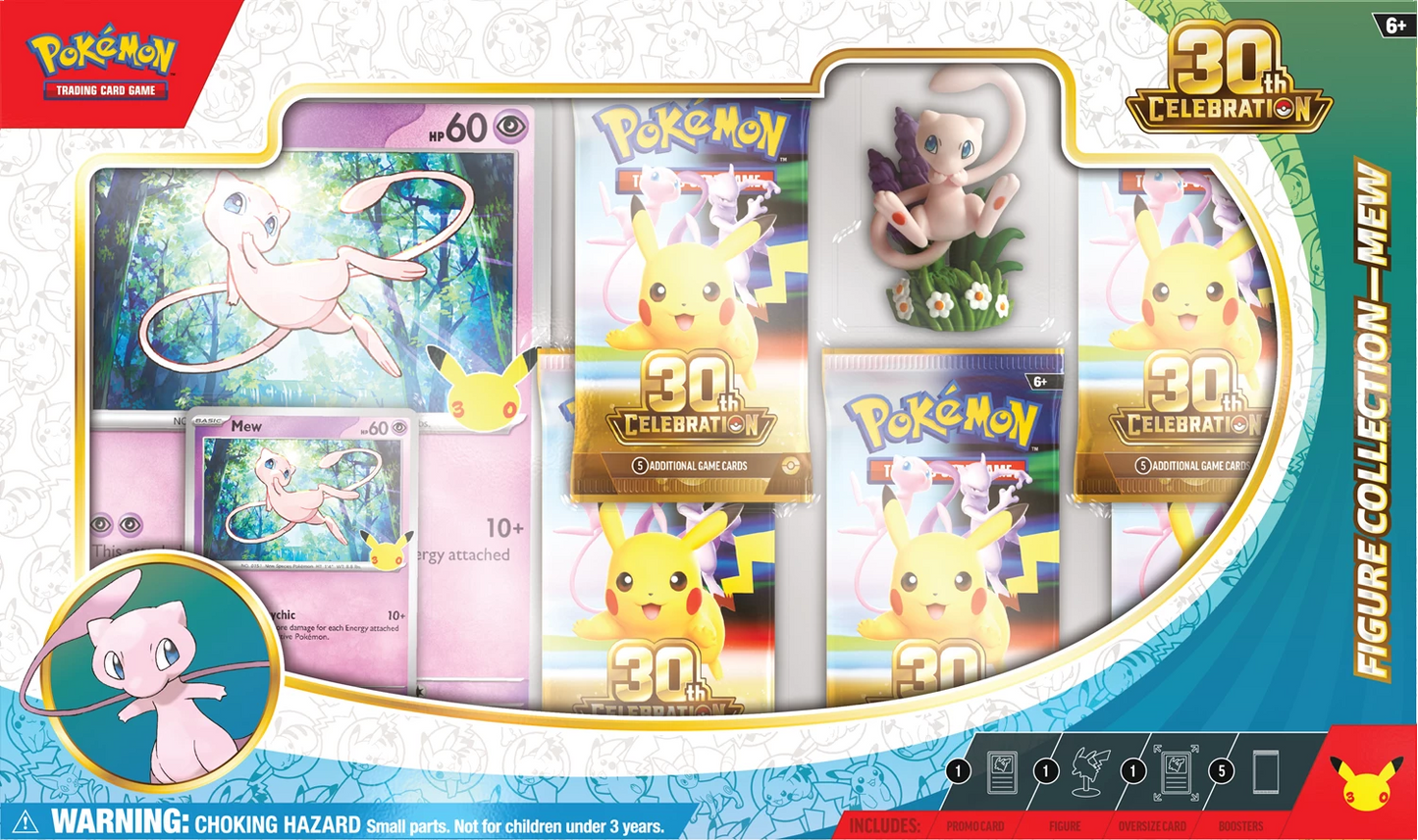 Pokémon 30th Celebration Figure Collection – Mew (EN)