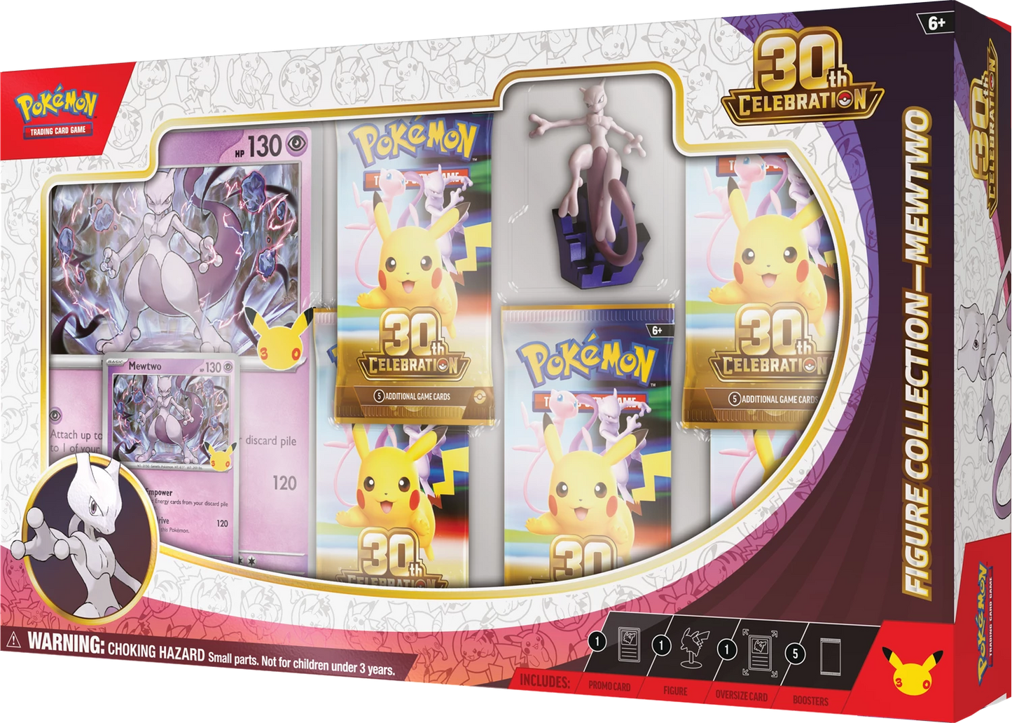 Pokémon 30th Celebration Figure Collection – Mewtwo (EN)