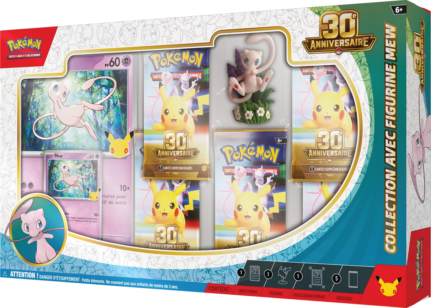 Pokémon 30th Celebration Figure Collection – Mew (FR)