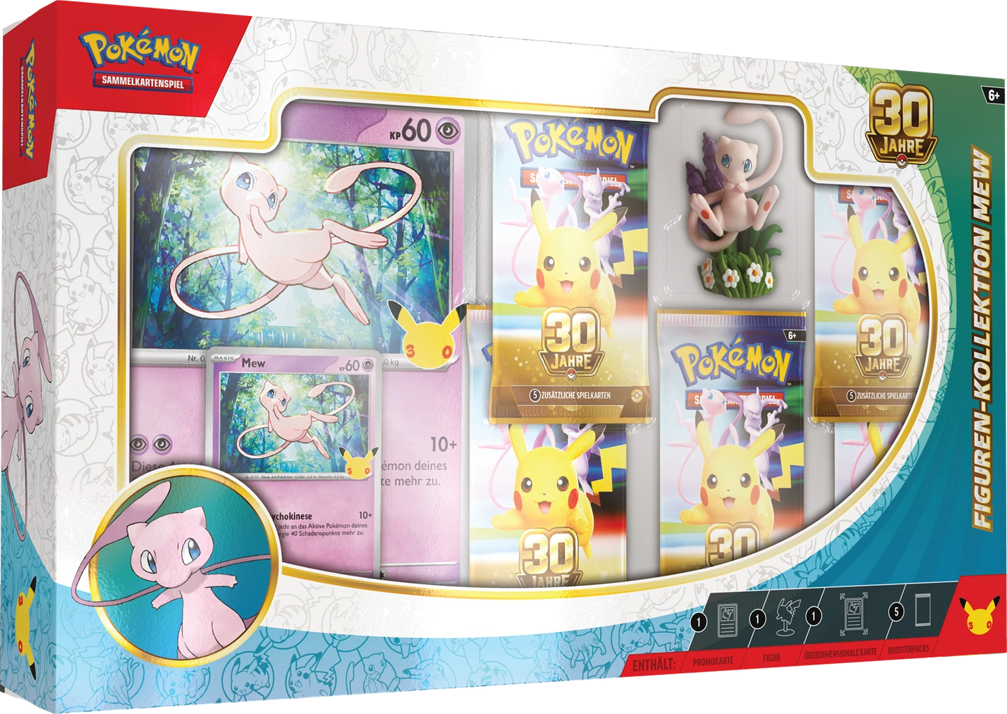 Pokémon 30th Celebration Figure Collection – Mew (DE)