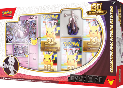 Pokémon 30th Celebration Figure Collection – Mewtwo (FR)