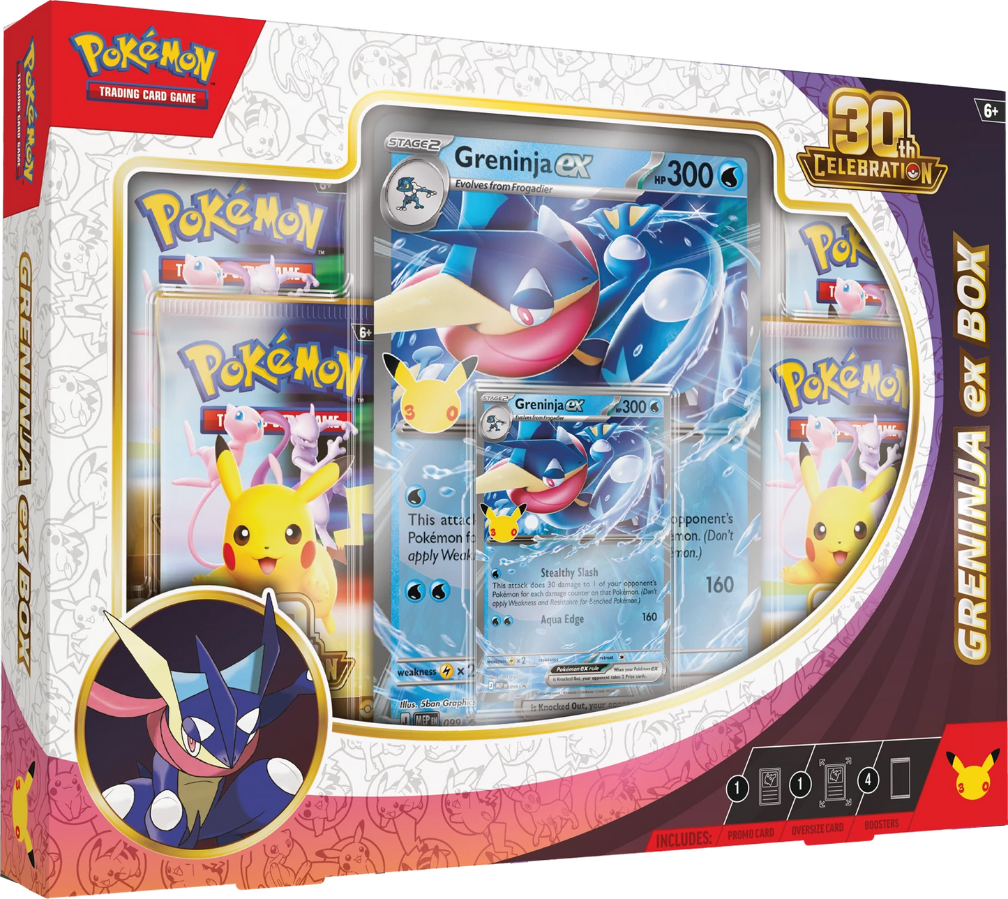 Pokémon 30th Anniversary Greninja ex Box (EN)