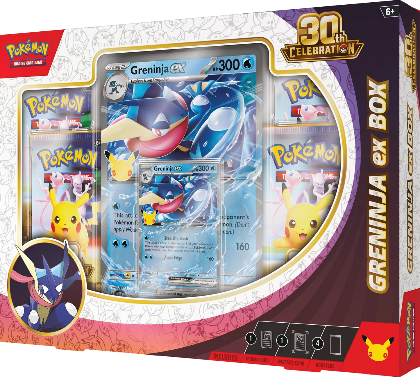 Pokémon 30th Anniversary Greninja ex Box (EN)