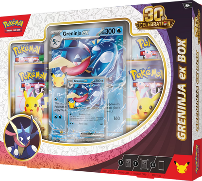 Pokémon 30th Anniversary Greninja ex Box (EN)