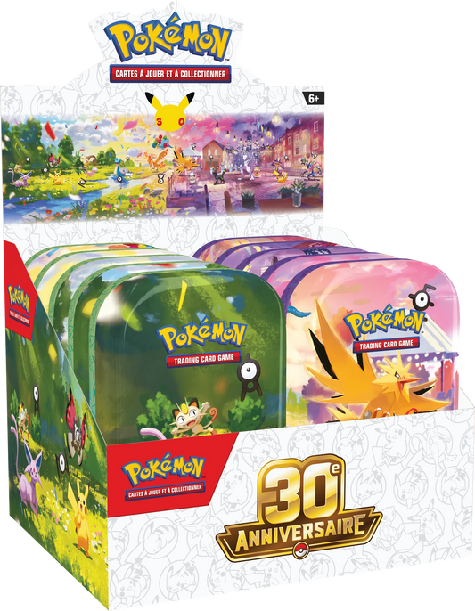 Pokémon 30th Anniversary Mini Tin (FR)