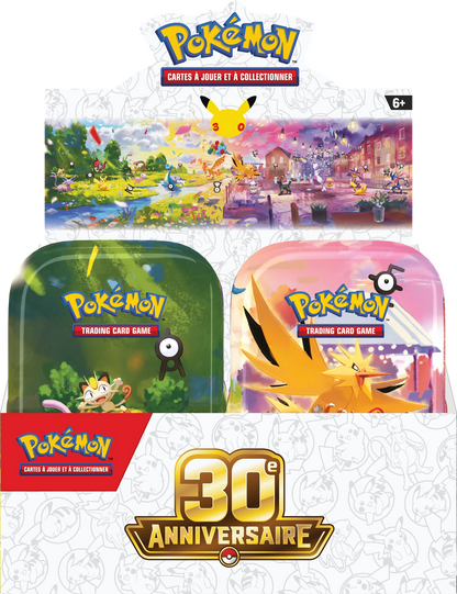 Pokémon 30th Anniversary Mini Tin (FR)