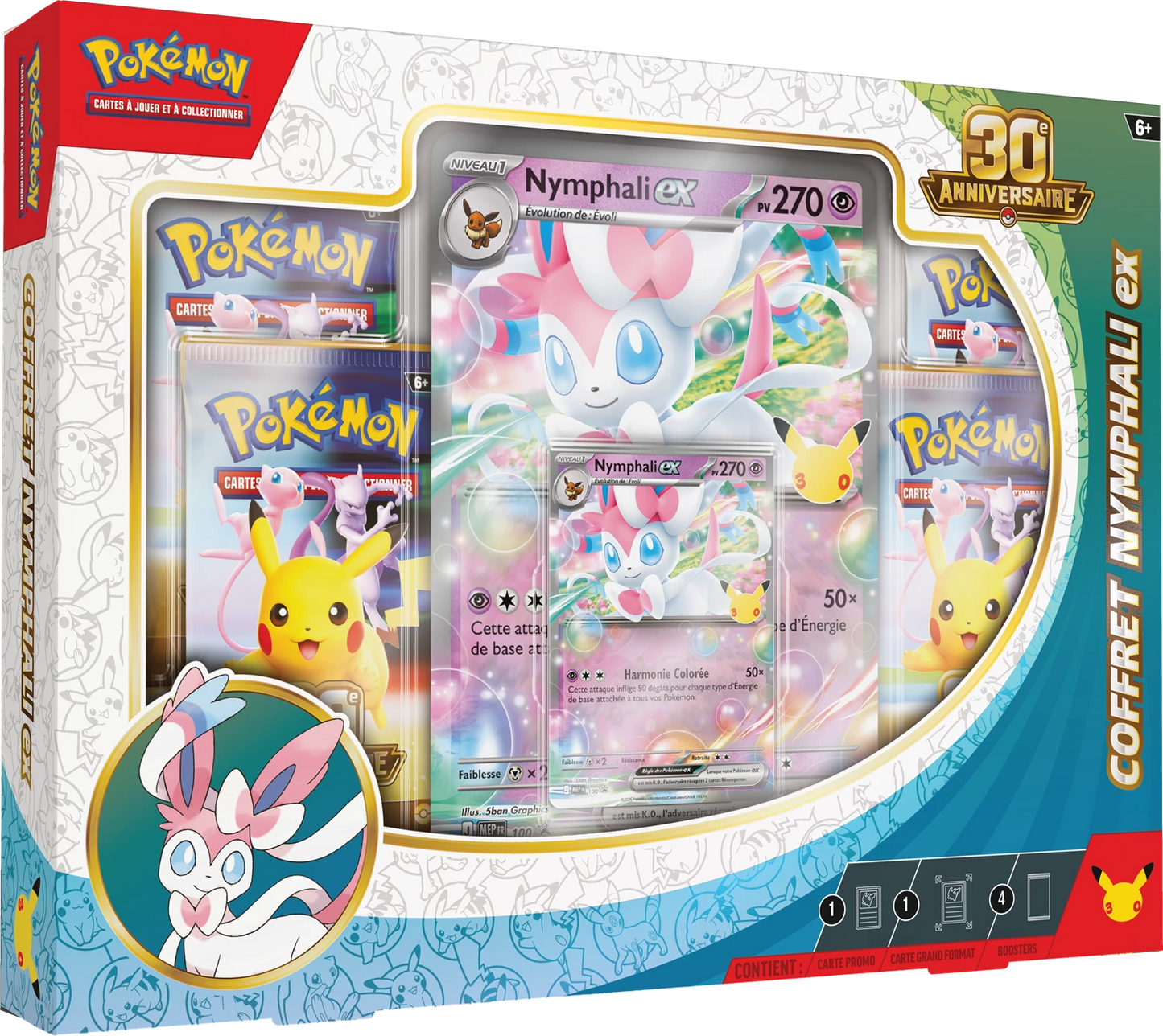 Pokémon 30th Celebration ex Box - Sylveon (FR)