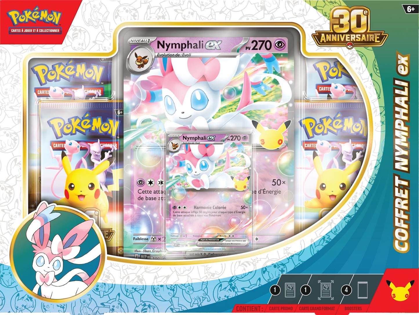 Pokémon 30th Celebration ex Box - Sylveon (FR)