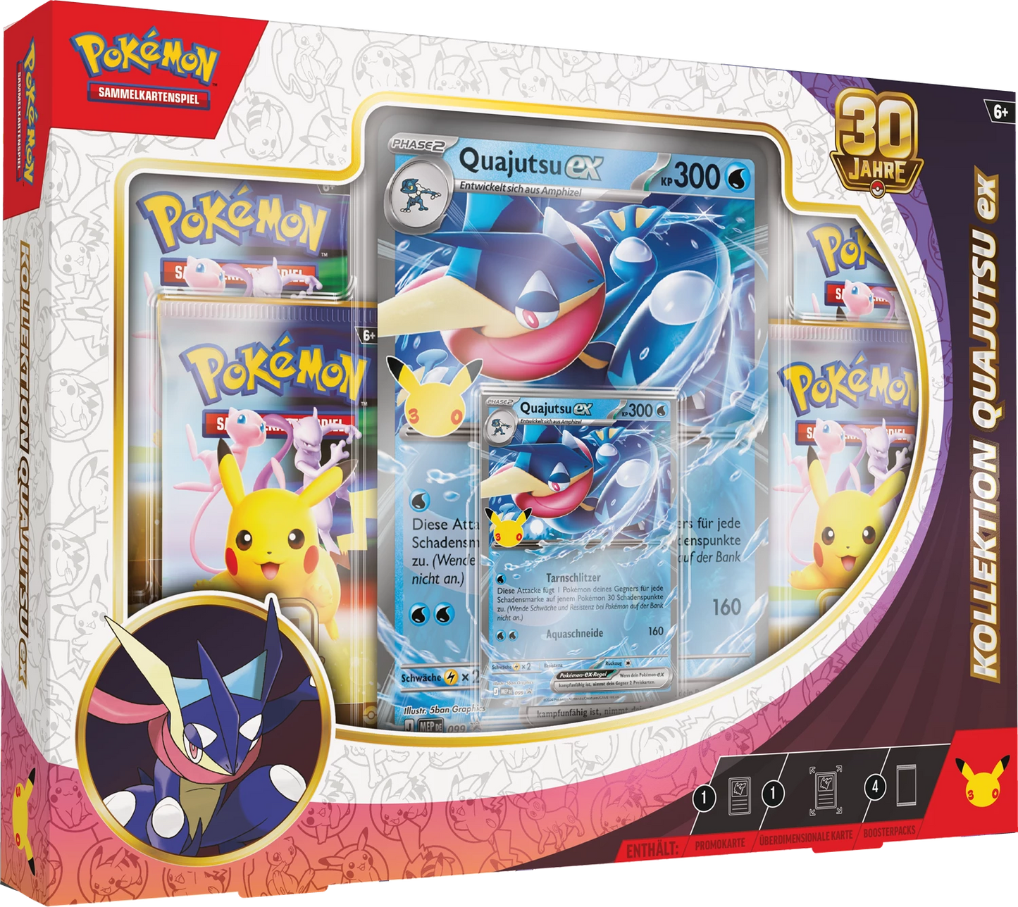 Pokémon 30th Celebration ex Box - Greninja (DE)