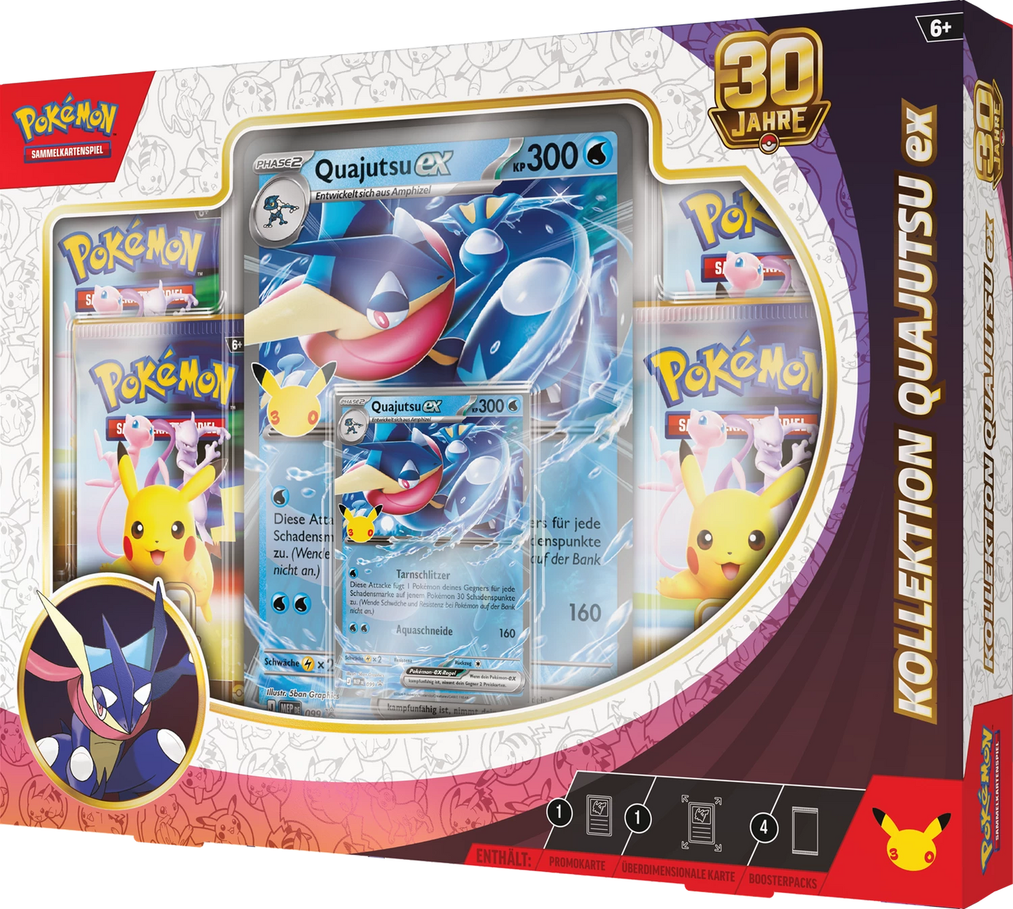 Pokémon 30th Celebration ex Box - Greninja (DE)