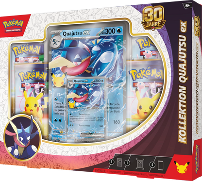 Pokémon 30th Celebration ex Box - Greninja (DE)