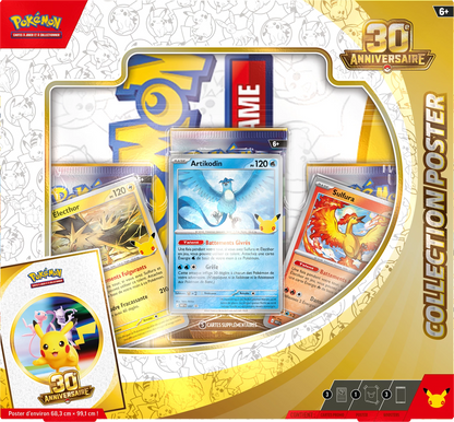Pokémon 30th Anniversary Poster Collection (FR)