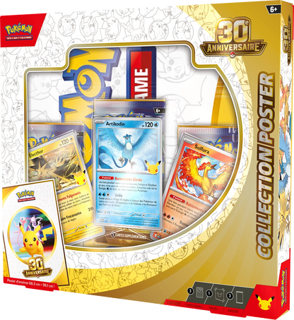 Pokémon 30th Anniversary Poster Collection (FR)