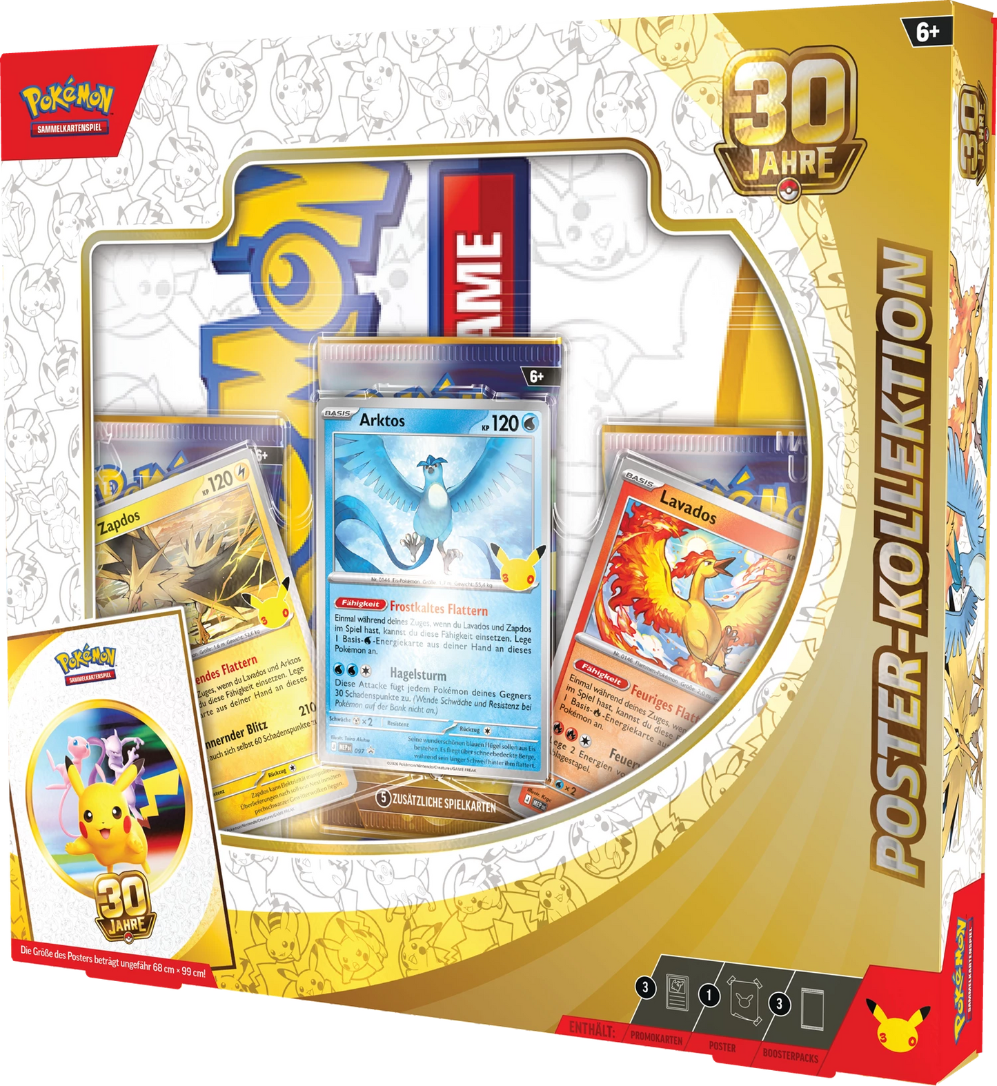 Pokémon 30th Anniversary Poster Collection (DE)