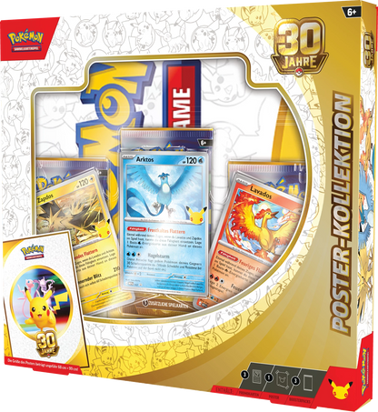 Pokémon 30th Anniversary Poster Collection (DE)
