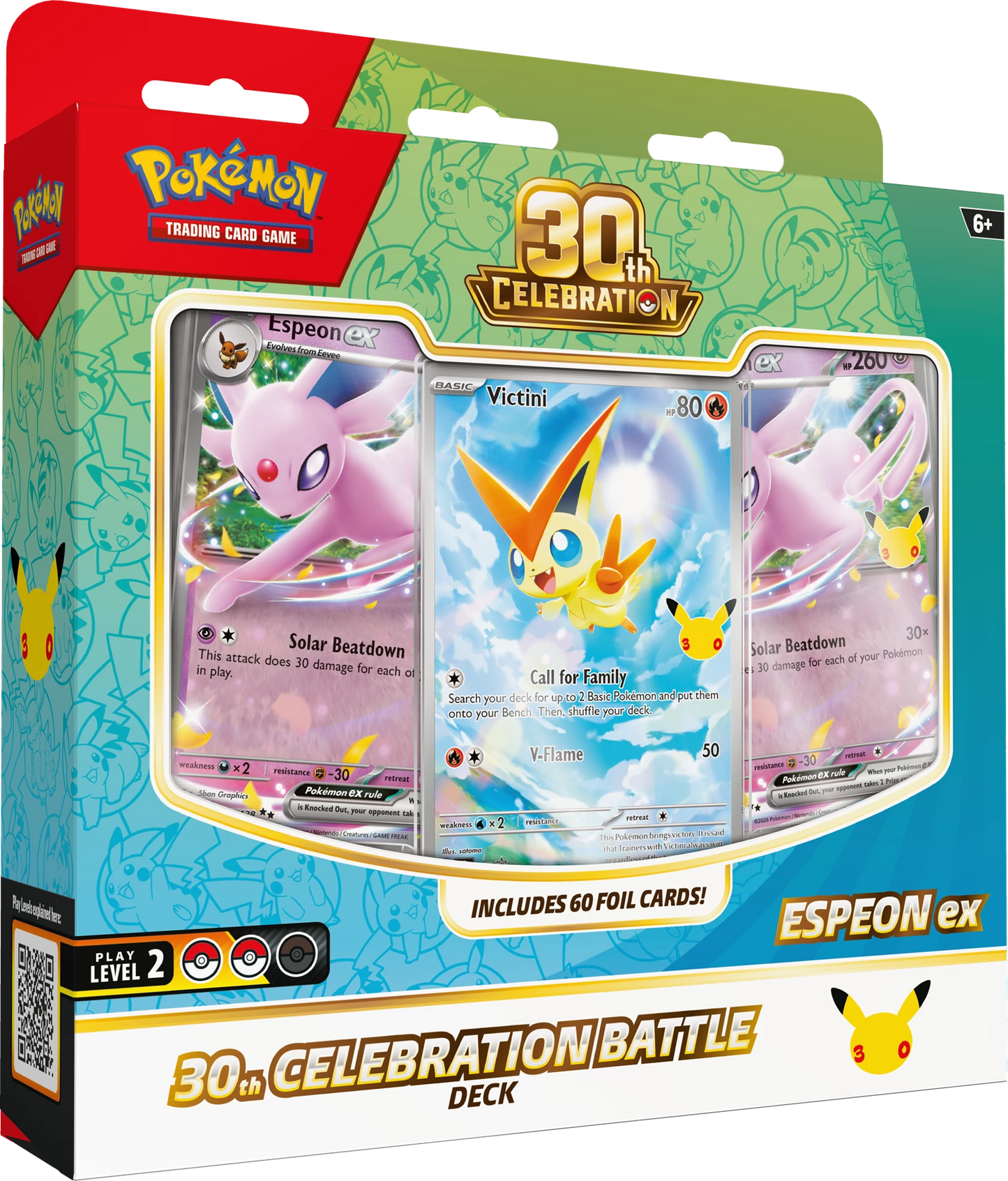 Pokémon 30th Celebration Battle Deck – Espeon ex (EN)