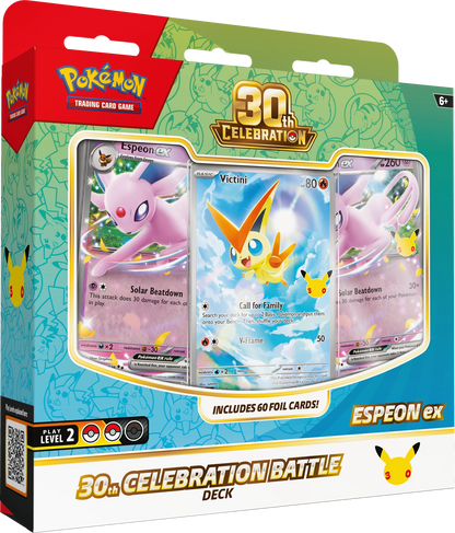 Pokémon 30th Celebration Battle Deck – Espeon ex (EN)