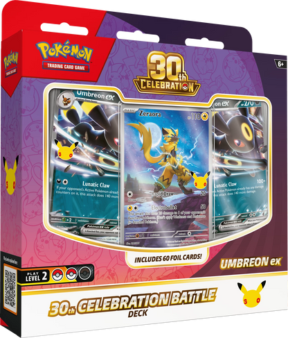 Pokémon 30th Celebration Battle Deck – Umbreon ex (EN)