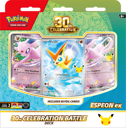 Pokémon 30th Celebration Battle Deck – Espeon ex (EN)