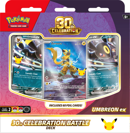 Pokémon 30th Celebration Battle Deck – Umbreon ex (EN)